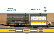 Tablet Screenshot of caspian.mmwebmet.com